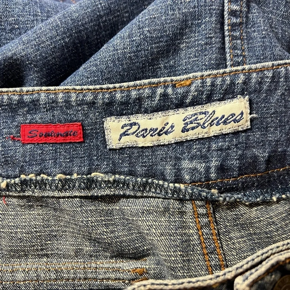 Vintage Paris Blues Denim Skirt Straight Maxi Y2K size 11 - Picture 7 of 8